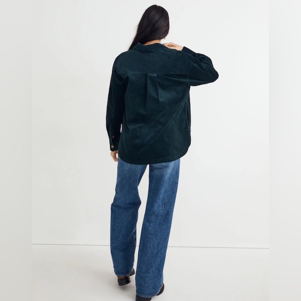 Madewell Corduroy Kentwood Oversized Shirt-Jacket - Picture 3 of 5